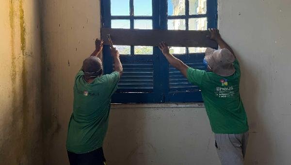 GRUPO ESCOLAR GENERAL OSÓRIO RECEBE MANUTENÇÃO E REPAROS NA ESTRUTURA FÍSICA