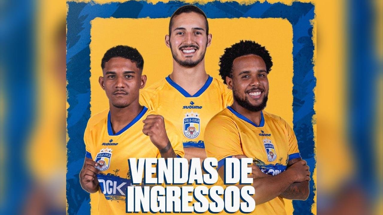 JÁ ESTÃO A VENDA OS INGRESSOS PARA A ESTREIA DO COLO-COLO NA SÉRIE B DO BAIANÃO