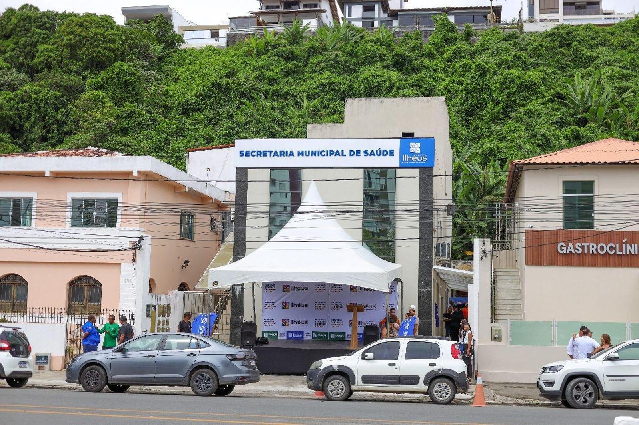 NOVA SEDE DA SECRETARIA DE SAÚDE É INAUGURADA EM ILHÉUS