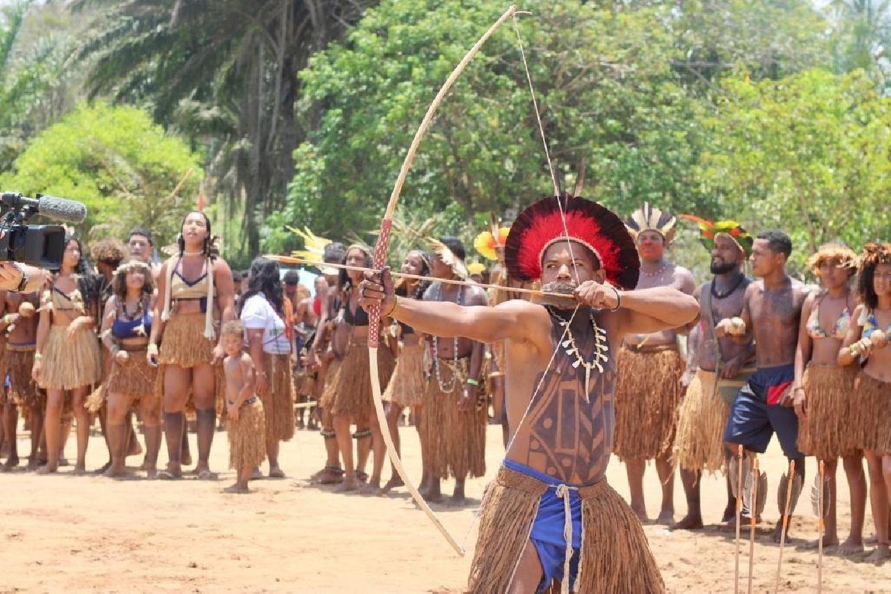JOGOS INDÍGENAS ESTUDANTIS INTEGRAM COMUNIDADE DE OLIVENÇA E VALORIZAM CULTURA TUPINAMBÁ JOGOS INDÍGENAS ESTUDANTIS INTEGRAM COMUNIDADE DE OLIVENÇA E VALORIZAM CULTURA TUPINAMBÁ