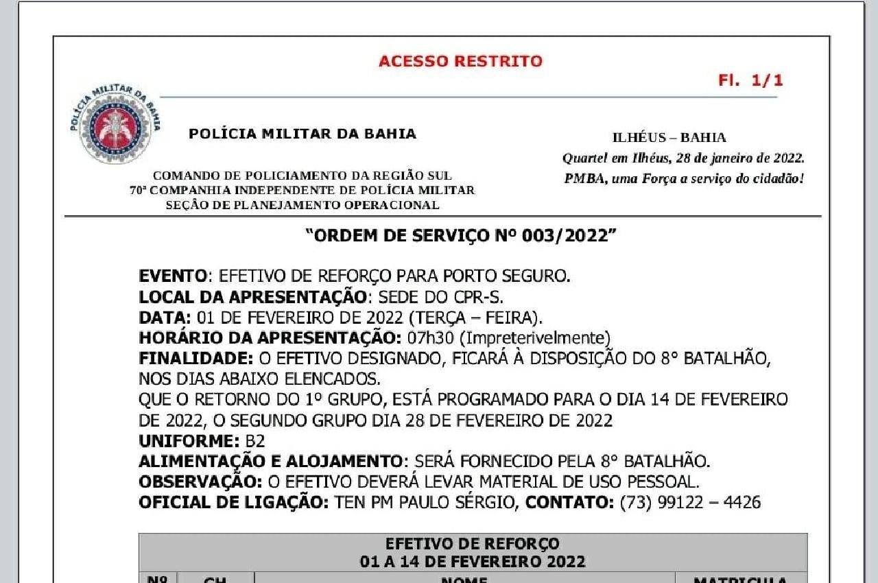 PMS LOTADOS EM ILHÉUS SÃO TRANSFERIDOS PARA REFORÇAR O POLICIAMENTO DE PORTO SEGURO PMS LOTADOS EM ILHÉUS SÃO TRANSFERIDOS PARA REFORÇAR O POLICIAMENTO DE PORTO SEGURO
