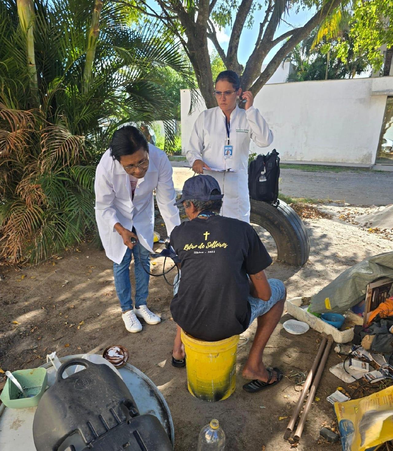 CONSULTÓRIO NA RUA REALIZA ATENDIMENTOS A PESSOAS EM SITUAÇÃO DE VULNERABILIDADE NA ZONA SUL