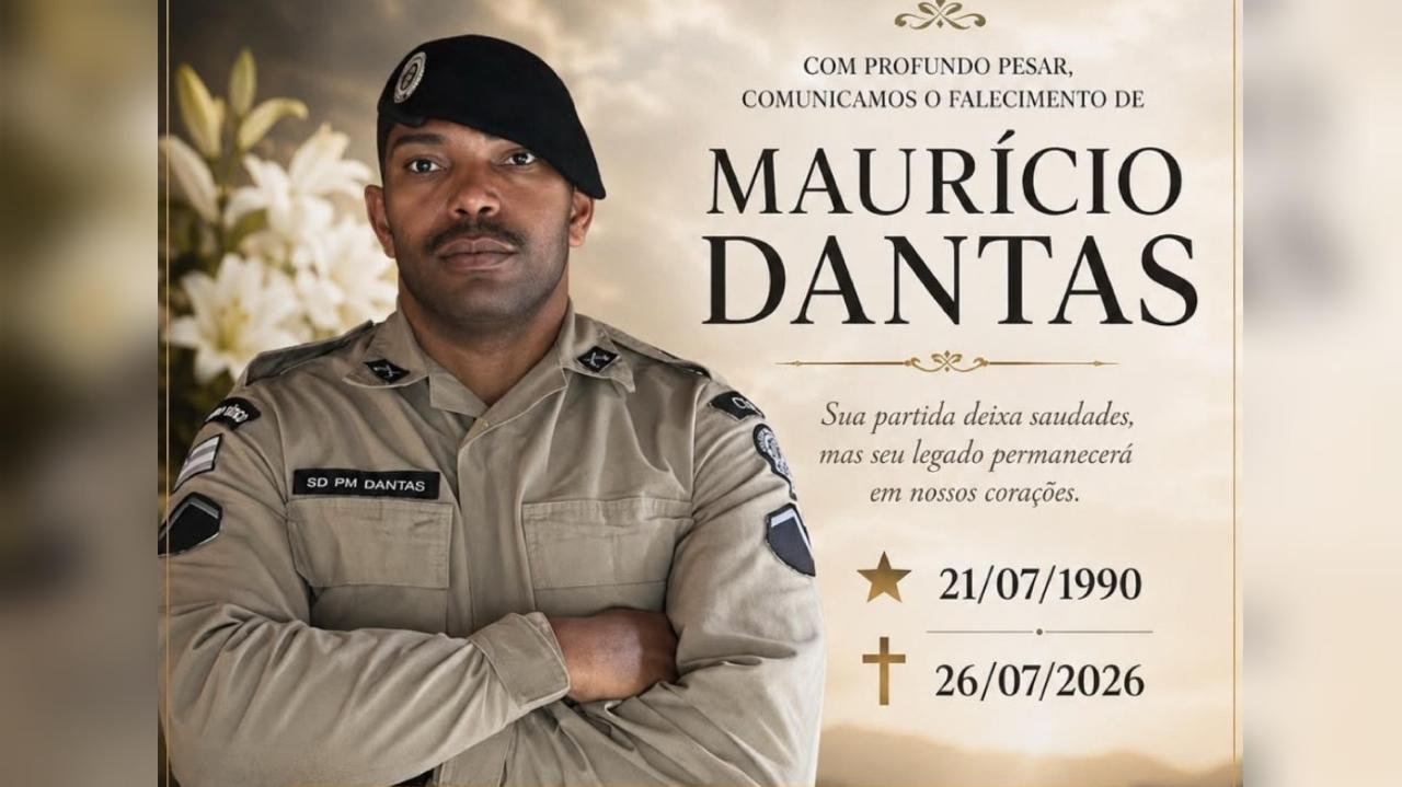ILHÉUS SE DESPEDE DO PM MAURÍCIO DANTAS EM CERIMÔNIA MARCADA POR HOMENAGENS