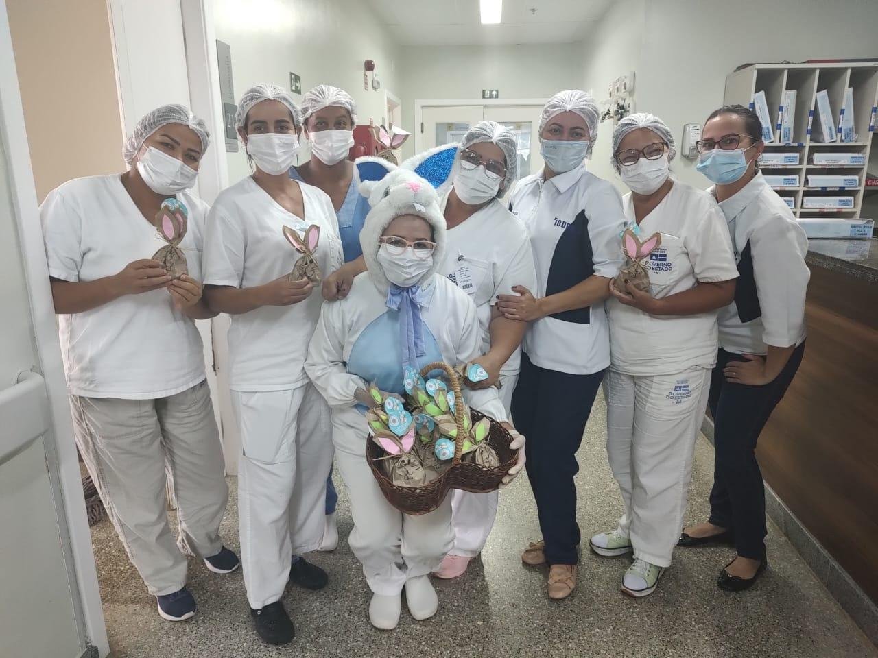 SEMANA MUNDIAL DA SAÚDE E PÁSCOA MARCAM AGENDA DE ATIVIDADES TEMÁTICAS NO HOSPITAL REGIONAL COSTA DO CACAU SEMANA MUNDIAL DA SAÚDE E PÁSCOA MARCAM AGENDA DE ATIVIDADES TEMÁTICAS NO HOSPITAL REGIONAL COSTA DO CACAU