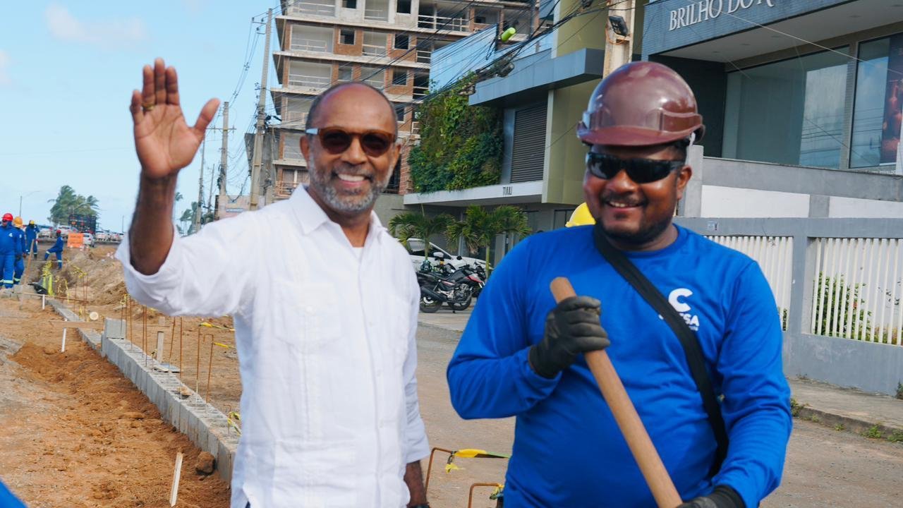 BEBETO ACOMPANHA ANDAMENTO DAS OBRAS DA BA-001 E SITUAÇÃO DOS CAVALEIROS DE ILHÉUS 