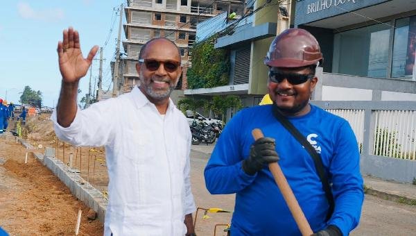 BEBETO ACOMPANHA ANDAMENTO DAS OBRAS DA BA-001 E SITUAÇÃO DOS CAVALEIROS DE ILHÉUS 