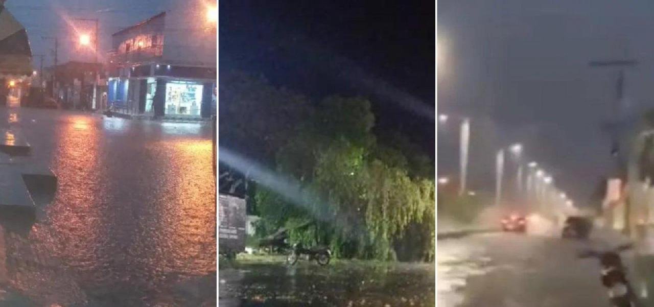 TEMPORAL EM BARRA: CHUVA DE GRANIZO E VENTOS FORTES CAUSAM DESTRUIÇÃO EM CIDADE DO OESTE DA BAHIA TEMPORAL EM BARRA: CHUVA DE GRANIZO E VENTOS FORTES CAUSAM DESTRUIÇÃO EM CIDADE DO OESTE DA BAHIA