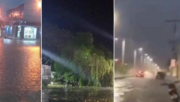 TEMPORAL EM BARRA: CHUVA DE GRANIZO E VENTOS FORTES CAUSAM DESTRUIÇÃO EM CIDADE DO OESTE DA BAHIA