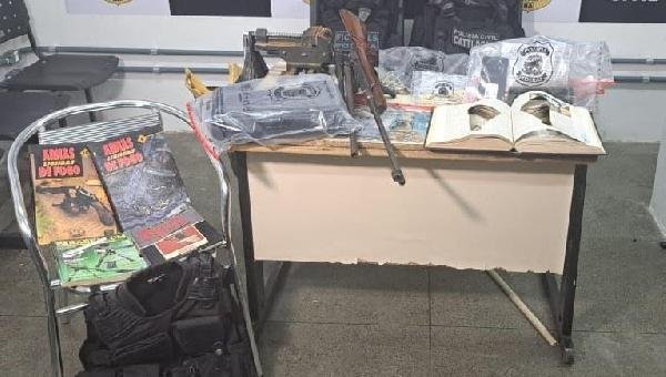 OPERAÇÃO HORIZONTE VULCANUS: FACÇÕES CRIMINOSAS PRODUZIAM ARMAS EM ITABUNA SUL DA BAHIA