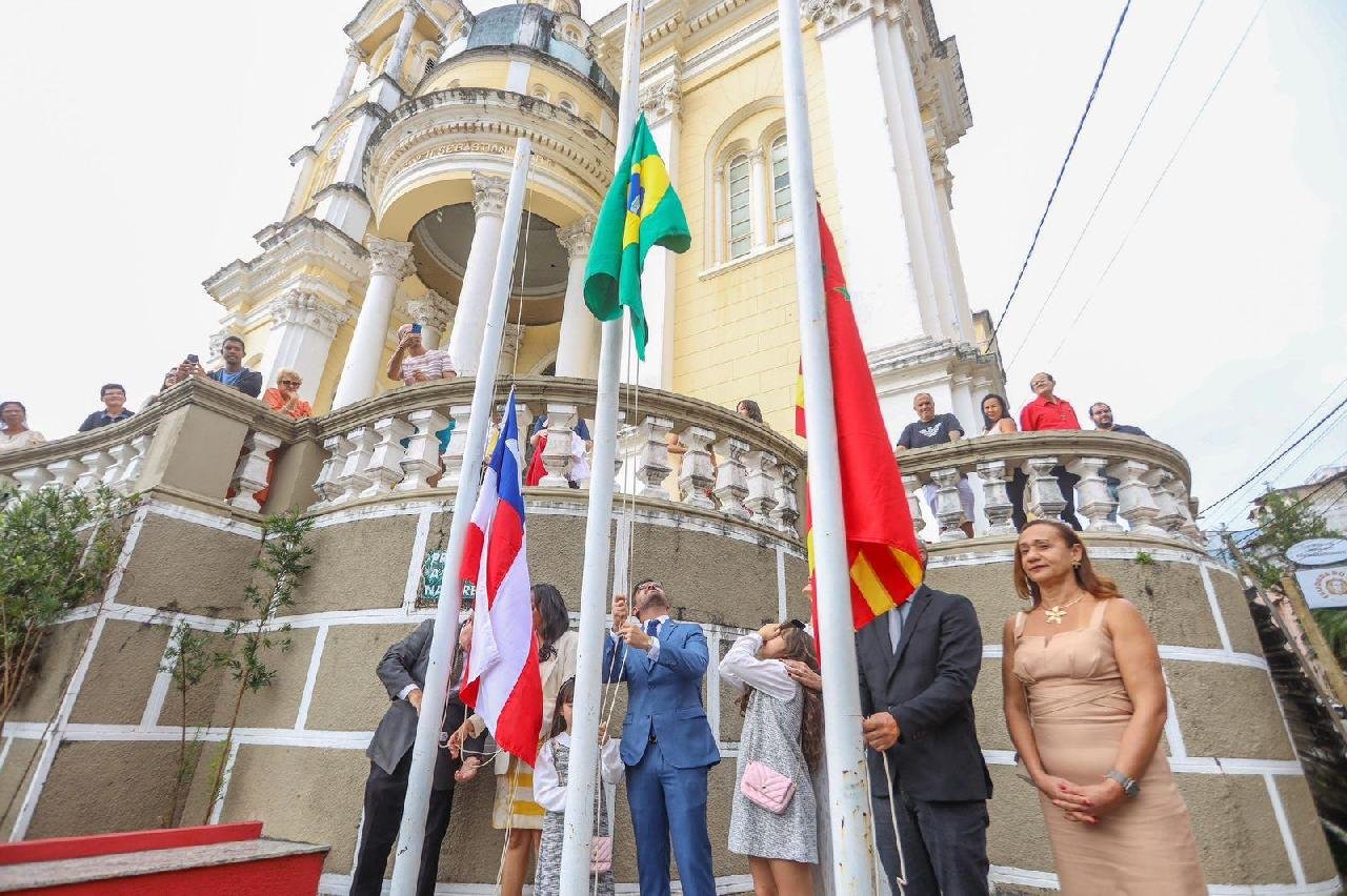 ILHÉUS CELEBRA 491 ANOS COM ATO CÍVICO E MISSA SOLENE NA CATEDRAL DE SÃO SEBASTIÃO