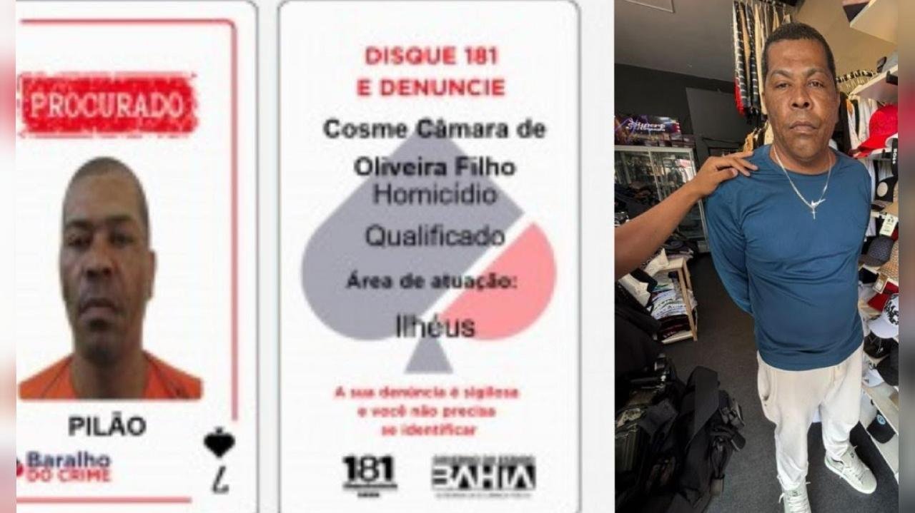 LÍDER DE FACÇÃO QUE ATUA NO SUL DA BAHIA COM FOCO EM ILHÉUS É CAPTURADO NA BOLÍVIA