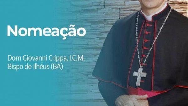 DOM GIOVANNI CRIPPA, É O NOVO BISPO DE ILHÉUS 