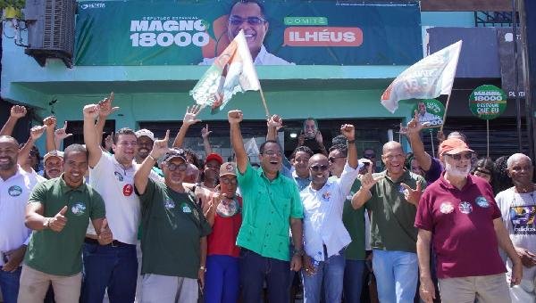 MAGNO LAVIGNE DÁ LARGADA À CAMPANHA EM ILHÉUS COM CAMINHADA E COMITÊ REGIONAL 