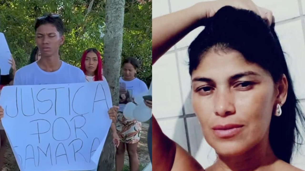 PROTESTO PEDE JUSTIÇA APÓS MORTE DE SAMARA EM ILHÉUS