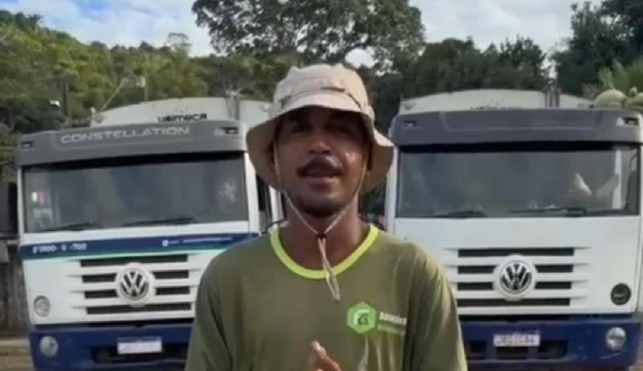 “A CULPA É DE QUEM NÃO VÊ A GENTE DA FORMA QUE MERECEMOS, COM RESPEITO E DIGNIDADE”, DIZ GARI DE ILHÉUS SOBRE PARALISAÇÃO DA CATEGORIA