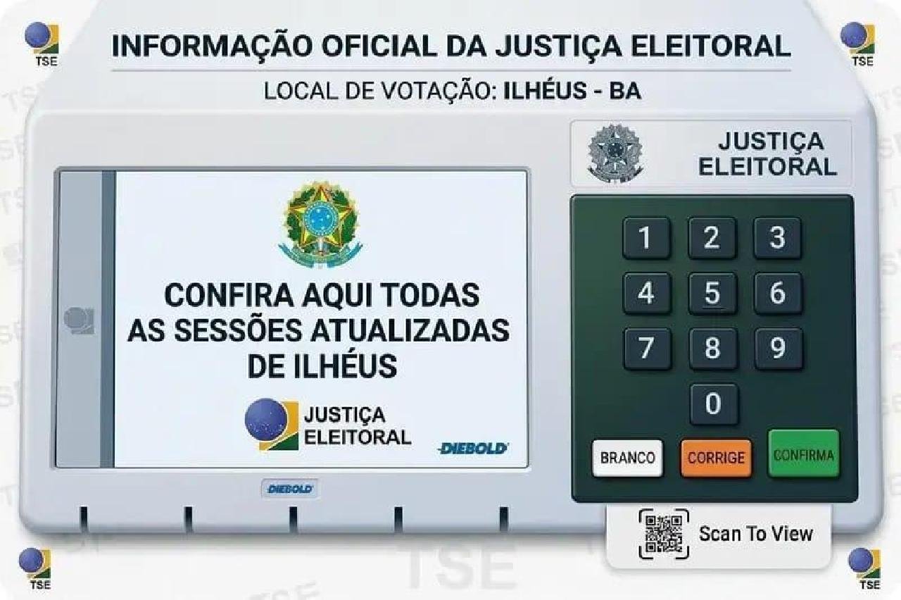 ILHÉUS NÃO TEM ALTERAÇÃO DE LOCAIS DE VOTAÇÃO PREVISTA PARA O 2º TURNO