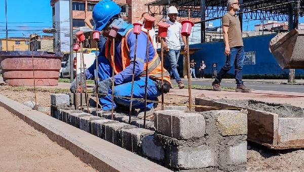 PARQUE LINEAR DA AMÉLIA AMADO AVANÇA COM 50% DAS OBRAS CONCLUÍDAS EM ITABUNA