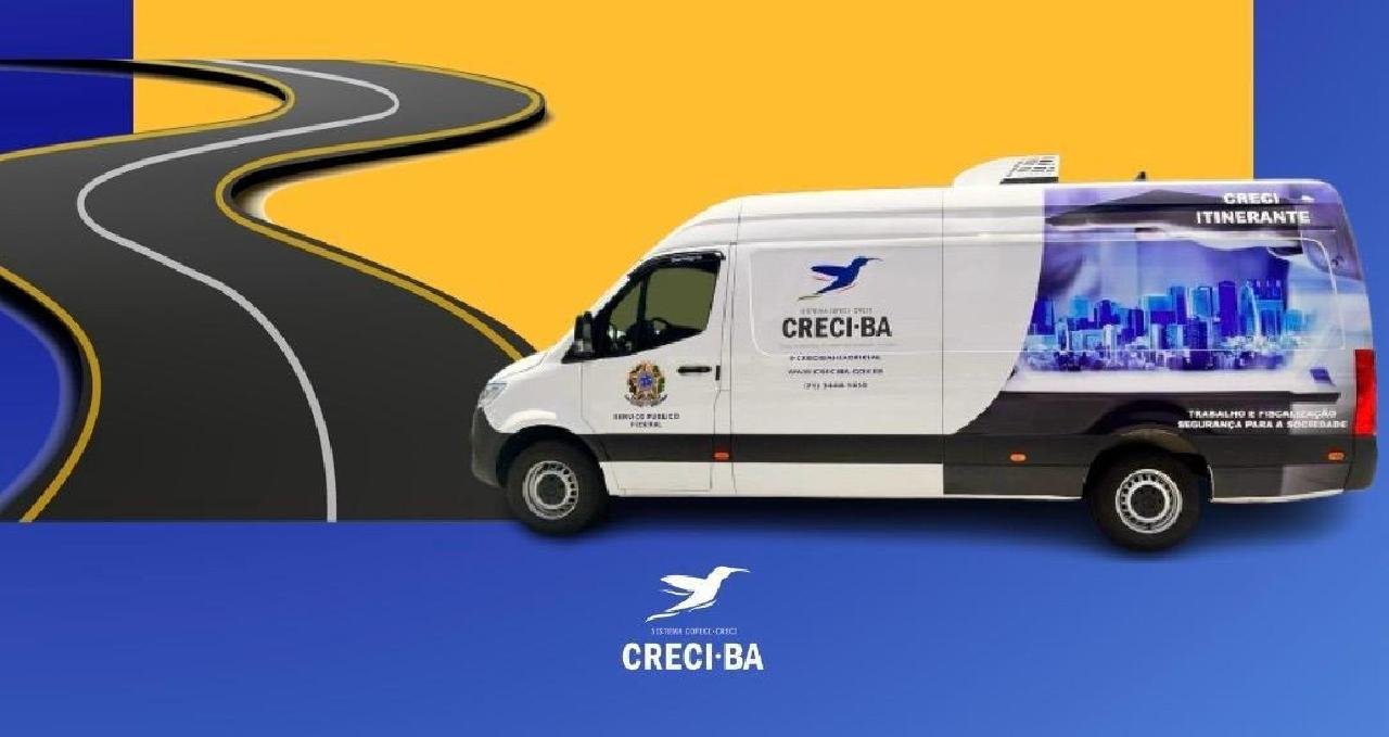 CRECI ITINERANTE CHEGA AO SUL DA BAHIA COM ATENDIMENTO, FISCALIZAÇÃO E FORTALECIMENTO DA CATEGORIA