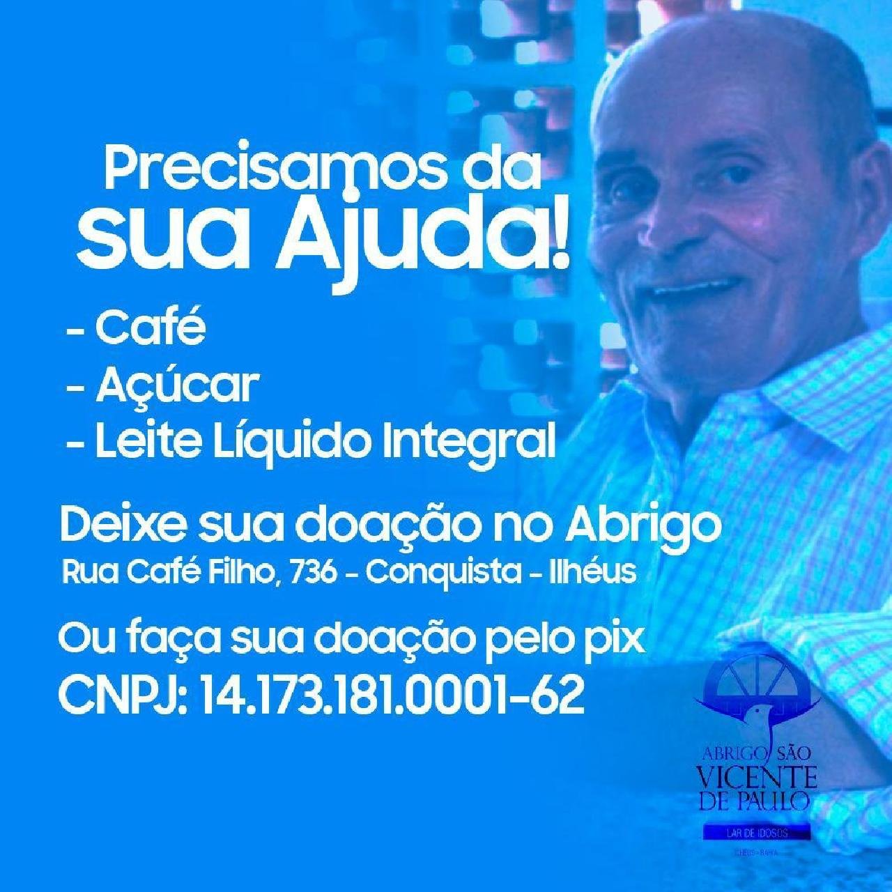 ILHÉUS: ABRIGO SÃO VICENTE DE PAULA LANÇA CAMPANHA DO LEITE ILHÉUS: ABRIGO SÃO VICENTE DE PAULA LANÇA CAMPANHA DO LEITE