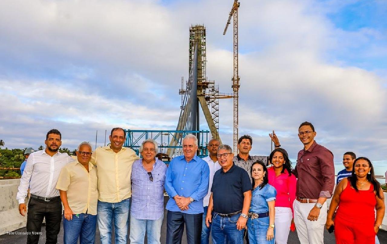 SENADOR OTTO ALENCAR VISITA OBRAS DA NOVA PONTE DE ILHÉUS SENADOR OTTO ALENCAR VISITA OBRAS DA NOVA PONTE DE ILHÉUS