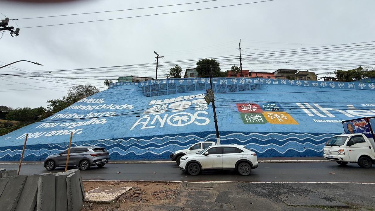 PAREDÃO DO PARQUE INFANTIL E ESCADARIA DO ALTO DA LEGIÃO, EM ILHÉUS, SÃO REVITALIZADOS