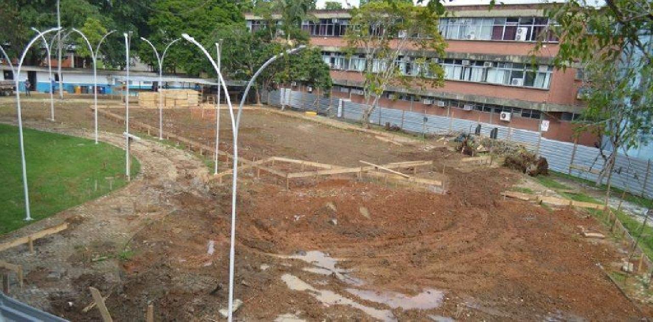 COMEÇAM AS OBRAS DO NÚCLEO DE ESTUDOS DE ARQUEOLOGIA DA UESC