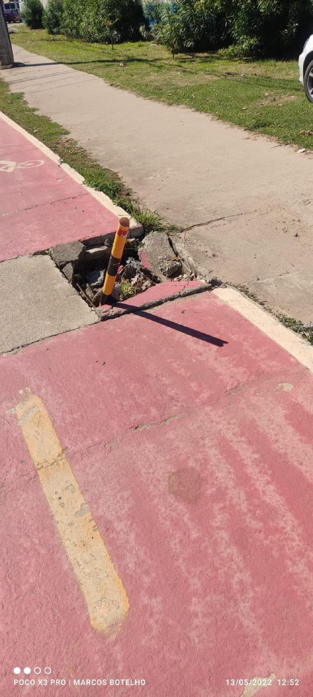 ILHÉUS: CICLISTAS SE QUEIXAM DA PRECARIEDADE NA CICLOVIA ZONA SUL ILHÉUS: CICLISTAS SE QUEIXAM DA PRECARIEDADE NA CICLOVIA ZONA SUL