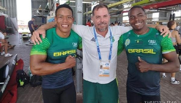 ATLETAS DE ITACARÉ E UBAITABA SÃO OURO E PRATA NO MUNDIAL DE CANOAGEM VELOCIDADE JÚNIOR