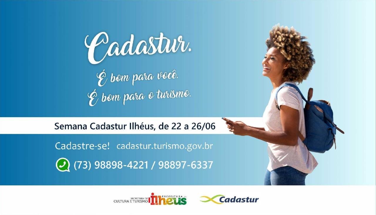 TRADE TURÍSTICO DE ILHÉUS É CONVOCADO A REALIZAR CADASTUR