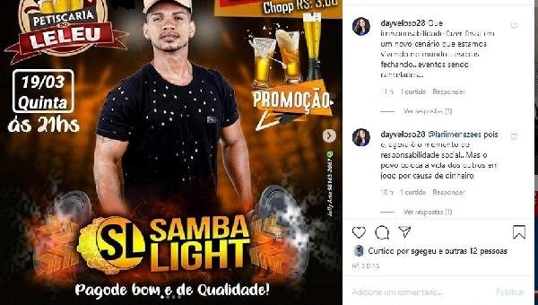 ILHÉUS: MESMO COM CORONAVÍRUS, SHOWS SÃO MANTIDOS EM BAR ATÉ DOMINGO