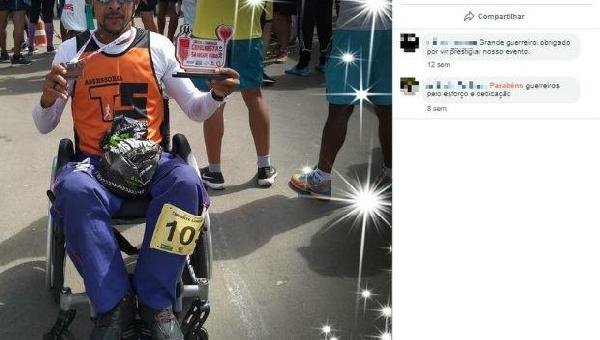 PARATLETA MORRE ATROPELADO DURANTE COMPETIÇÃO EM GUANAMBI