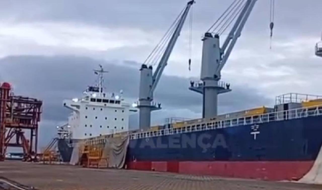 CACAU DA ÁFRICA DESEMBARCA NO PORTO DE ILHÉUS, AFIRMA TRABALHADOR DO PORTO