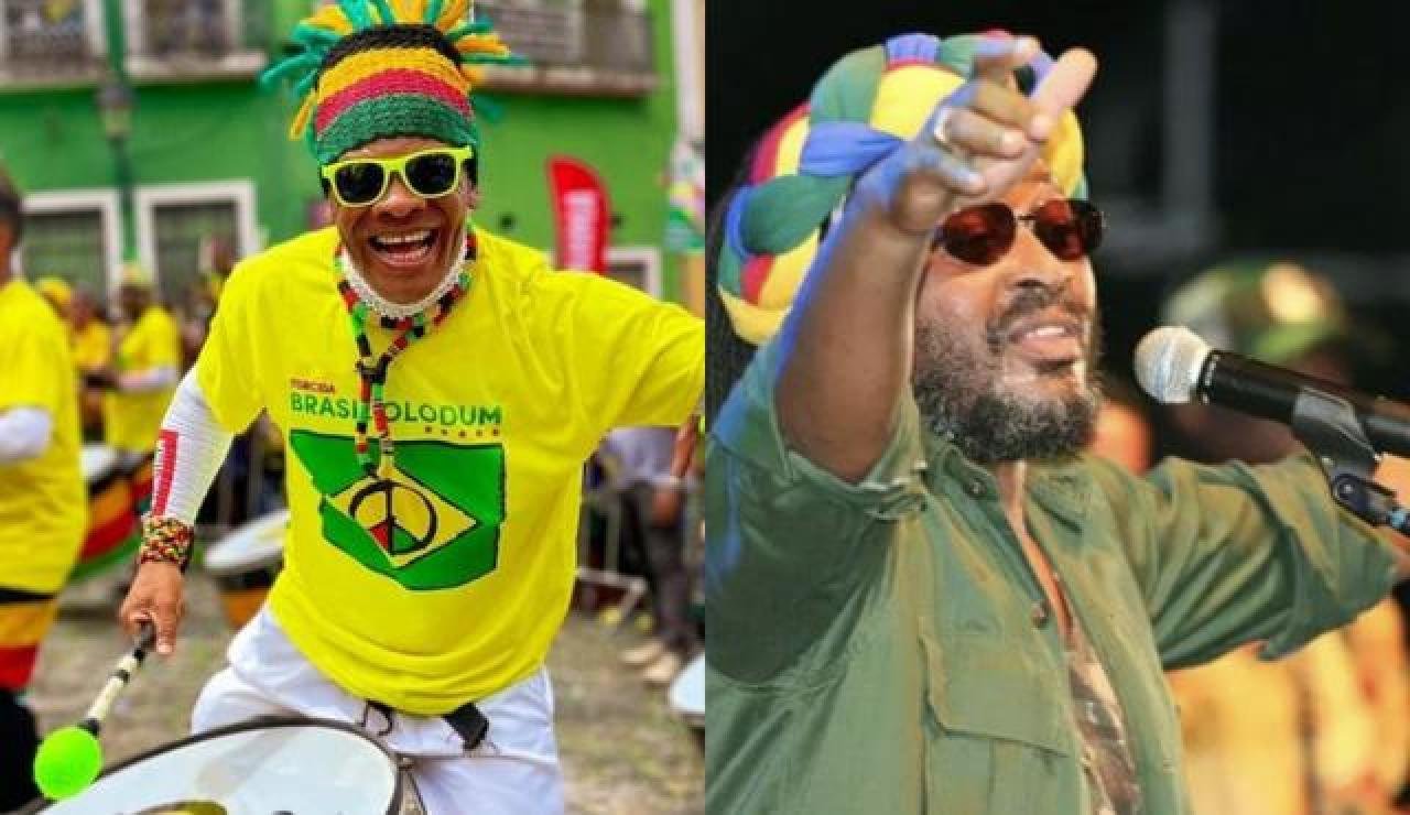 ILHÉUS RECEBE SHOW GRATUITO DE EDSON GOMES E OLODUM NA AVENIDA SOARES LOPES 