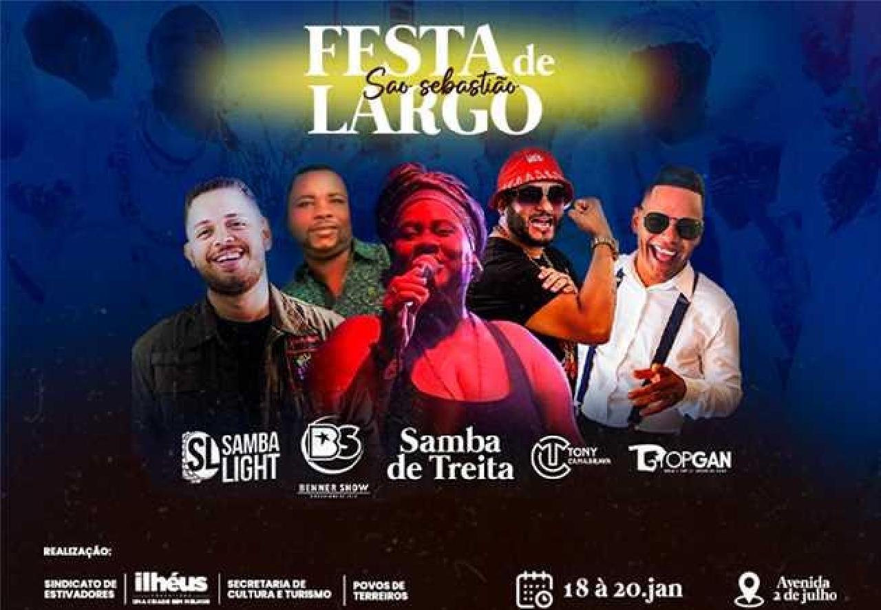 PROGRAMAÇÃO PARA FESTA DE SÃO SEBASTIÃO COMEÇA NESTA SEXTA-FEIRA (19) PROGRAMAÇÃO PARA FESTA DE SÃO SEBASTIÃO COMEÇA NESTA SEXTA-FEIRA (19)