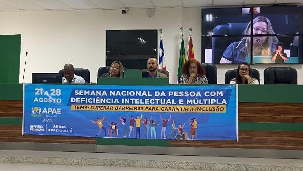 SEMANA NACIONAL DA PESSOA COM DEFICIÊNCIA INTELECTUAL E MÚLTIPLA É TEMA DE AUDIÊNCIA PÚBLICA NA CÂMARA DE ILHÉUS 