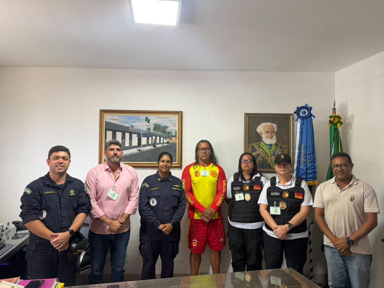 SEMOP E MARINHA DO BRASIL DISCUTEM AÇÕES PARA A OPERAÇÃO VERÃO EM ILHÉUS