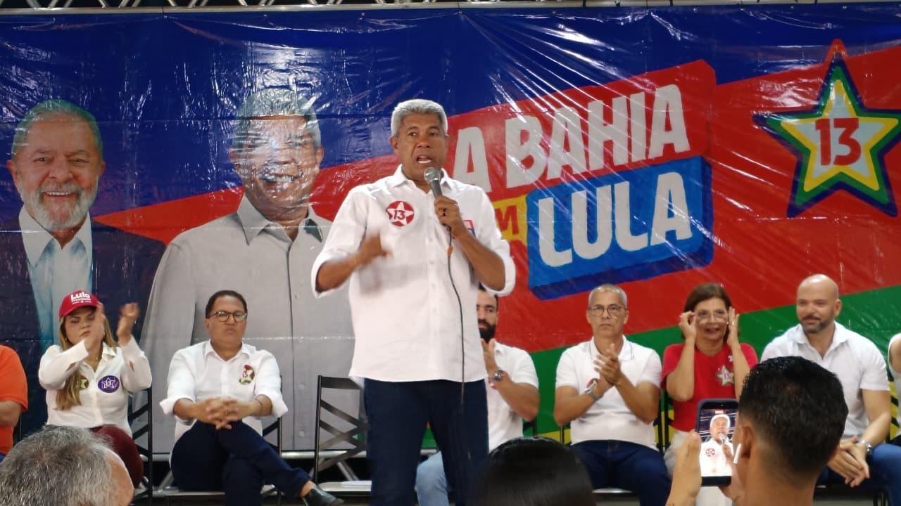 ENCONTRO DA VITÓRIA: JERÔNIMO ANUNCIA CAMINHADA DE LULA EM ITABUNA NA SEXTA E EM ILHÉUS NO SÁBADO, VÉSPERA DA ELEIÇÃO