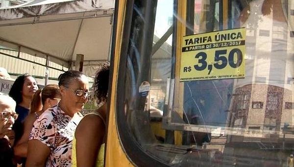 ILHÉUS: PASSAGEM DE ÔNIBUS PODE VOLTAR A R$ 3,50 NA SEGUNDA; DECRETO DO REAJUSTE É DESRESPEITADO