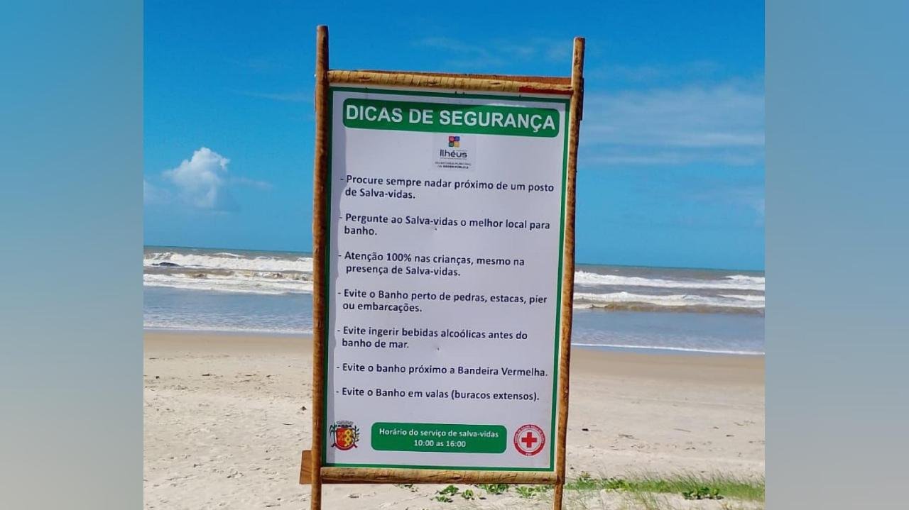 ORIENTAÇÕES DE SEGURANÇA REFORÇAM CUIDADOS PARA BANHO DE MAR EM ILHÉUS ORIENTAÇÕES DE SEGURANÇA REFORÇAM CUIDADOS PARA BANHO DE MAR EM ILHÉUS