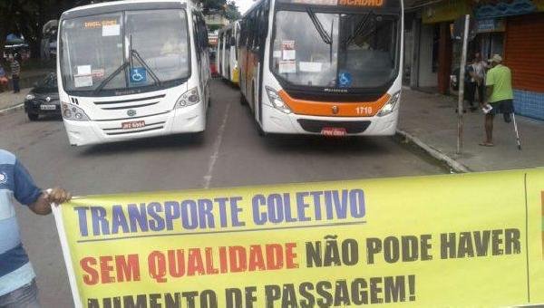 MENOS DE UM MÊS APÓS RETOMAREM SERVIÇO, RODOVIÁRIOS DE ITABUNA INICIAM NOVA GREVE
