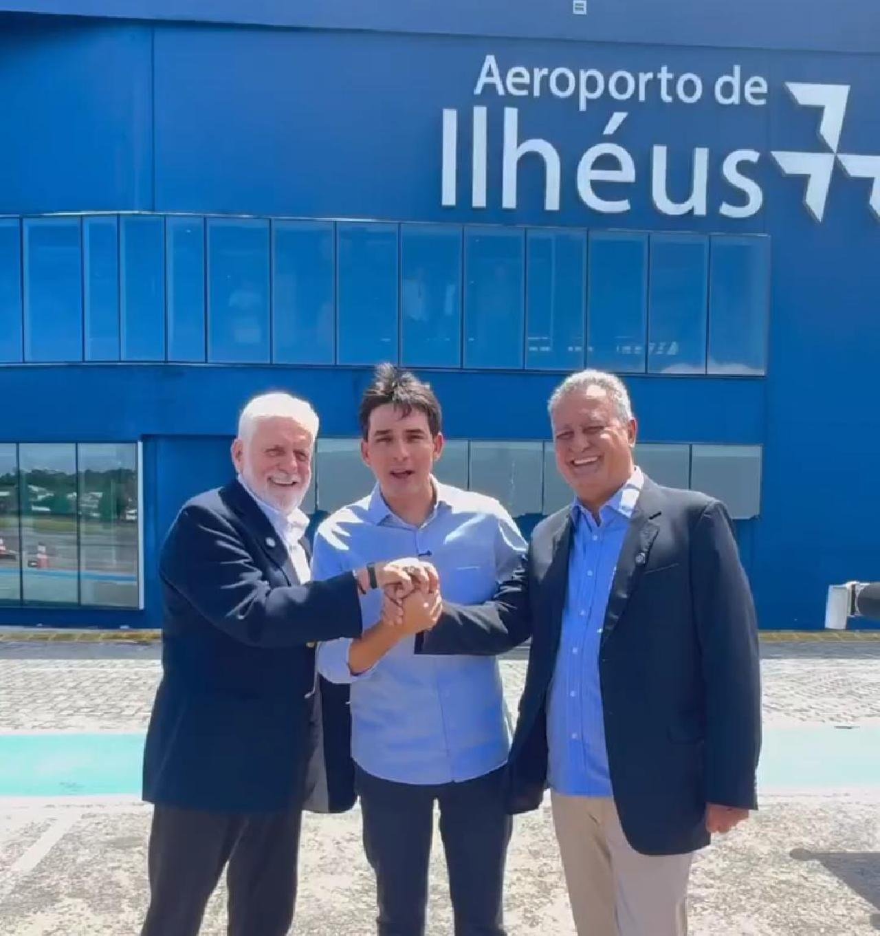 MINISTRO SÍLVIO COSTA FILHO ANUNCIA INVESTIMENTO DE R$ 70 MILHÕES NO AEROPORTO DE ILHÉUS