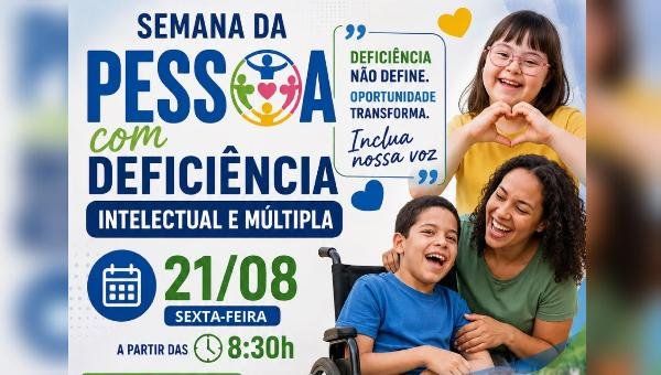 SEMANA DA PESSOA COM DEFICIÊNCIA TERÁ DESFILE PELAS RUAS DO HERNANI SÁ, EM ILHÉUS