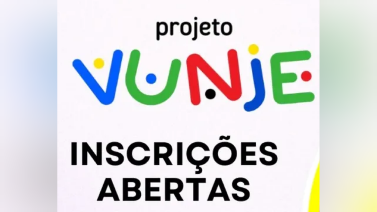 INSCRIÇÕES ABERTAS PARA O PROJETO VUNJE: CRIANÇA FAZENDO ARTE – 2025 INSCRIÇÕES ABERTAS PARA O PROJETO VUNJE: CRIANÇA FAZENDO ARTE – 2025