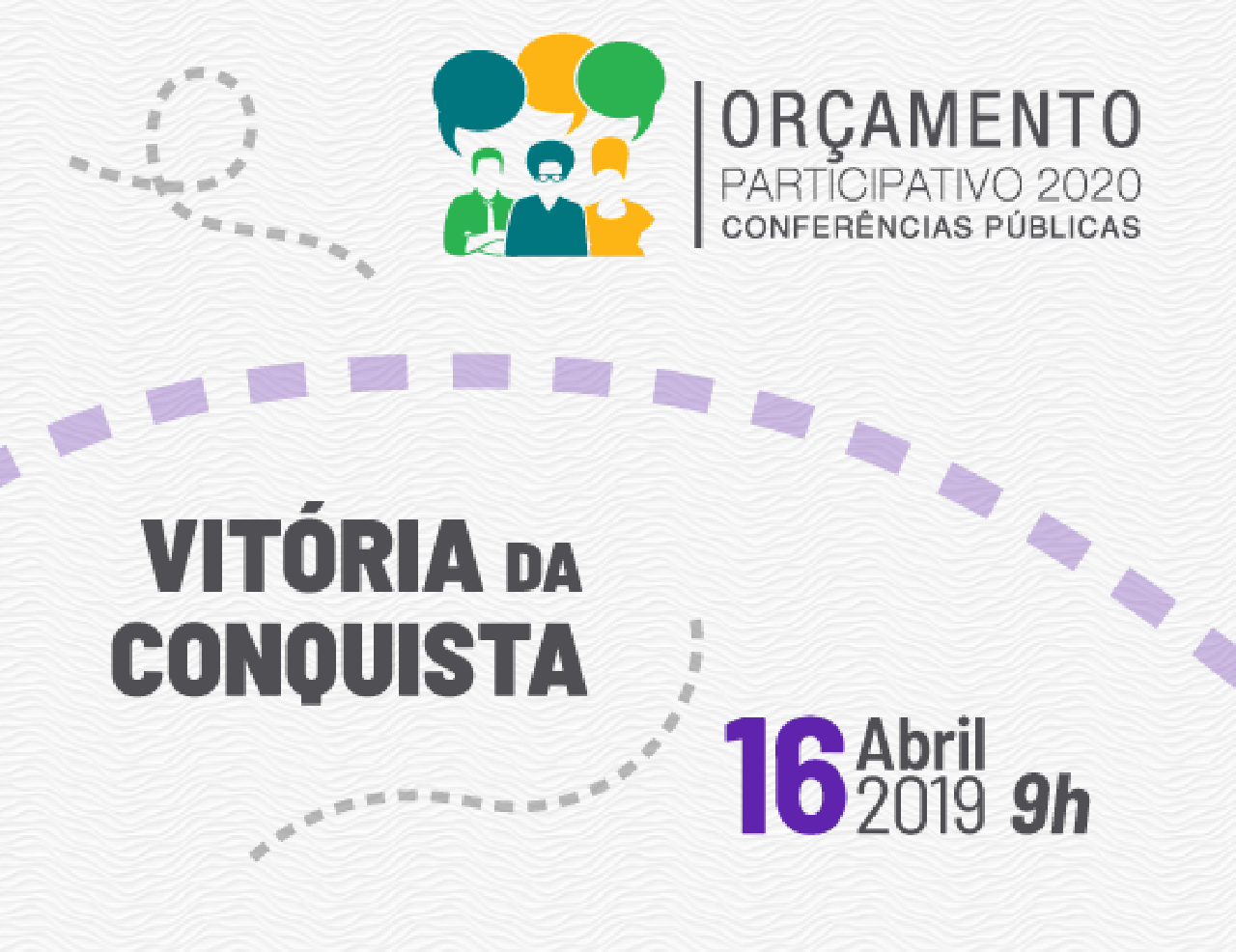 DEFENSORIA PÚBLICA INICIARÁ A CONSTRUÇÃO DO ORÇAMENTO PARTAICIPATIVO 2020 DEFENSORIA PÚBLICA INICIARÁ A CONSTRUÇÃO DO ORÇAMENTO PARTAICIPATIVO 2020