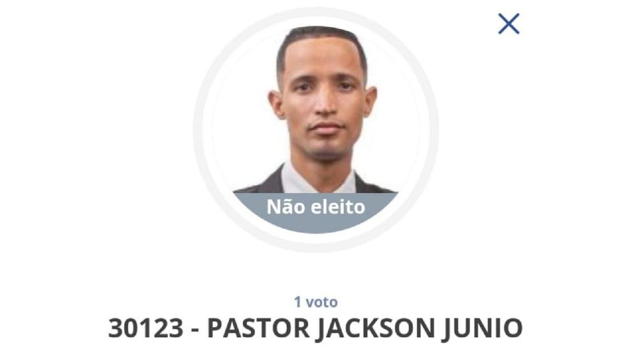 PASTOR QUE RECEBEU R$5.100 DE FUNDO PARTIDÁRIO SÓ TEVE 1 VOTO EM ILHÉUS