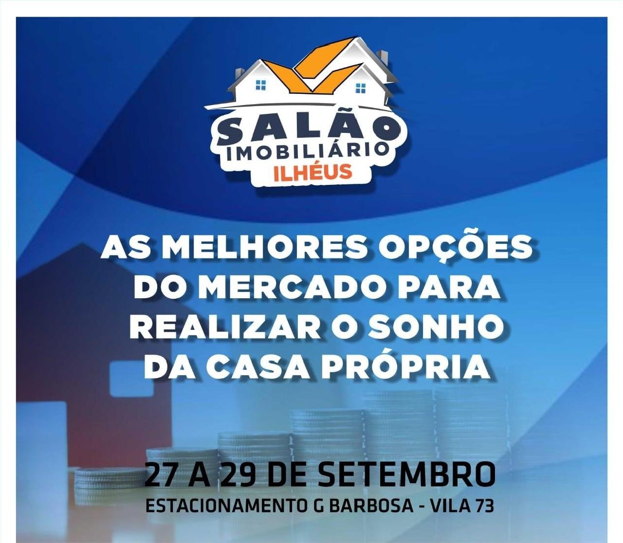 SALÃO IMOBILIÁRIO PROMETE IMÓVEIS COM FINANCIAMENTO EM ATÉ 90% PELA CEF