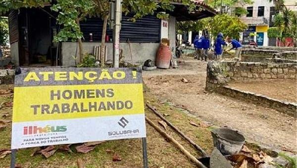 PRAÇA JOSÉ MARCELINO PASSA POR REQUALIFICAÇÃO E ÁREA VAI ABRIGAR BASE DA POLÍCIA MILITAR 