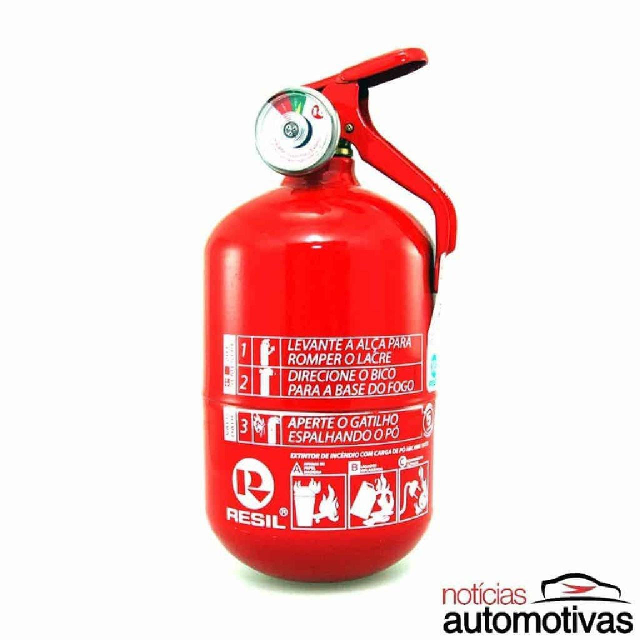 EXTINTOR DE INCÊNDIO PODE VOLTAR A SER OBRIGATÓRIO EM CARROS EXTINTOR DE INCÊNDIO PODE VOLTAR A SER OBRIGATÓRIO EM CARROS