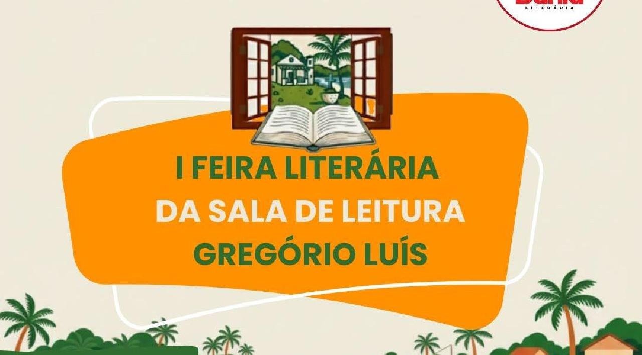 PRIMEIRA FEIRA LITERÁRIA DA SALA DE LEITURA GREGÓRIO LUÍS ACONTECE NO RIO DO ENGENHO, EM ILHÉUS