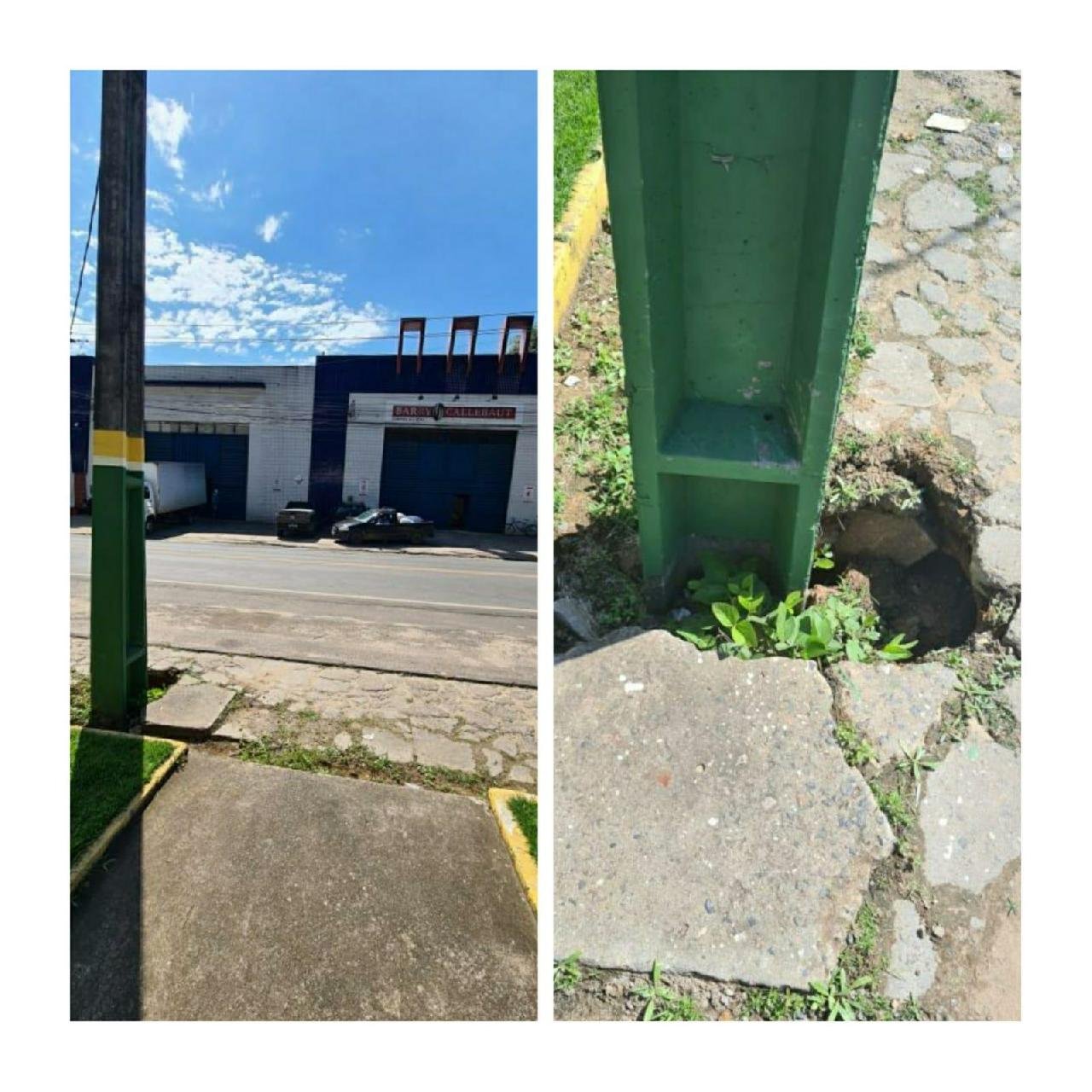 POSTE EM FRENTE A POSTO DE GASOLINA ESTÁ PRESTES A CAIR EM ILHÉUS POSTE EM FRENTE A POSTO DE GASOLINA ESTÁ PRESTES A CAIR EM ILHÉUS
